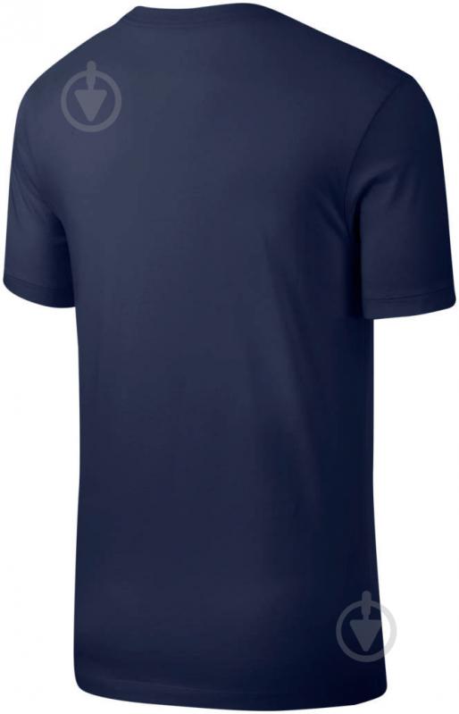 Футболка Nike M NSW CLUB TEE AR4997-410 р.M синій - фото 10