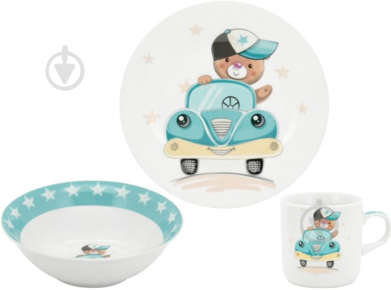 Набор детской посуды Limited Edition LITTLE DRIVER (C672) - фото 1 Набор детской посуды Limited Edition LITTLE DRIVER (C672) - фото 1