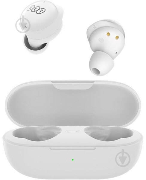 Наушники QCY T17 white (1006573) - фото 4