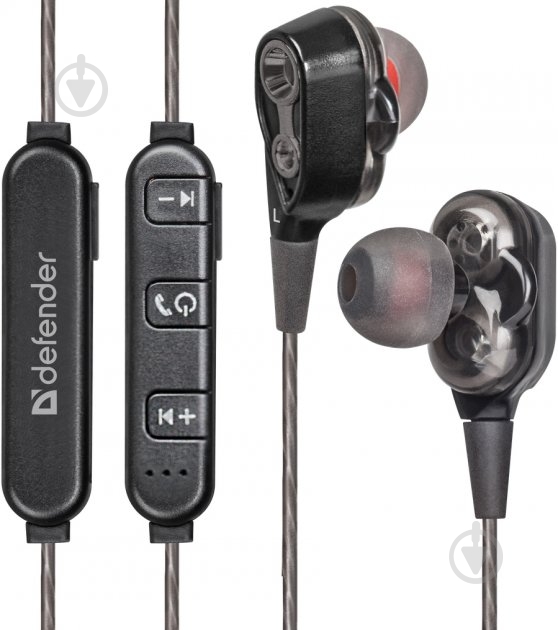 Наушники Defender FreeMotion B640 black (63641) - фото 1