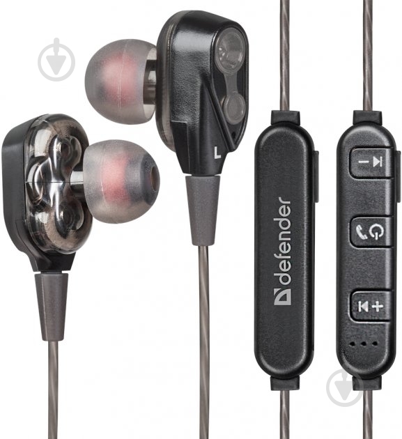 Наушники Defender FreeMotion B640 black (63641) - фото 2