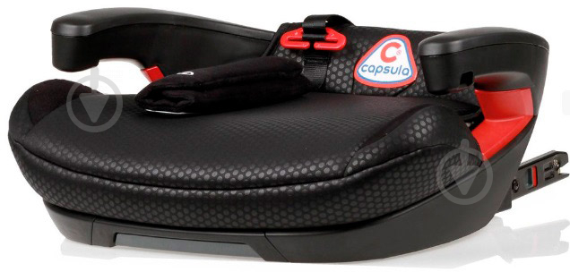 Автокрісло-бустер Capsula JR5X (22-36 кг) black - фото 1