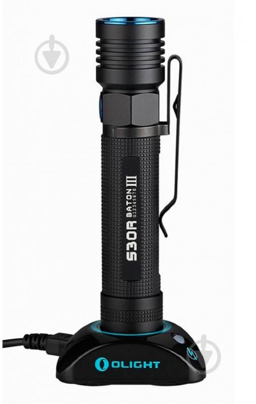 Ліхтарик Olight S30R Baton III чорний - фото 7