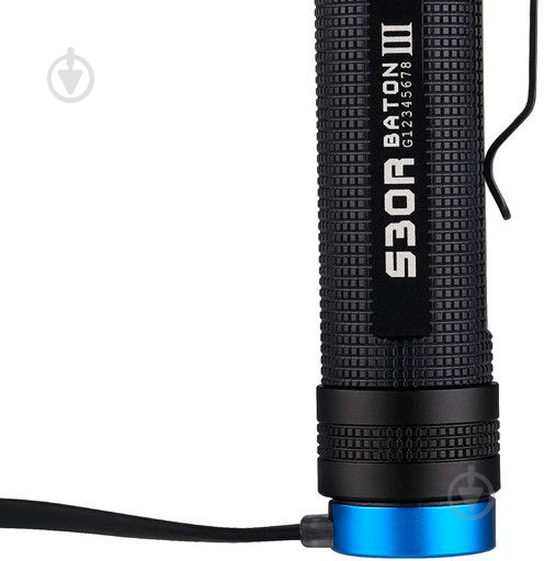 Ліхтарик Olight S30R Baton III чорний - фото 5