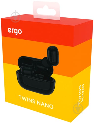 Навушники Ergo Twins Nano black (BS-510K) - фото 8