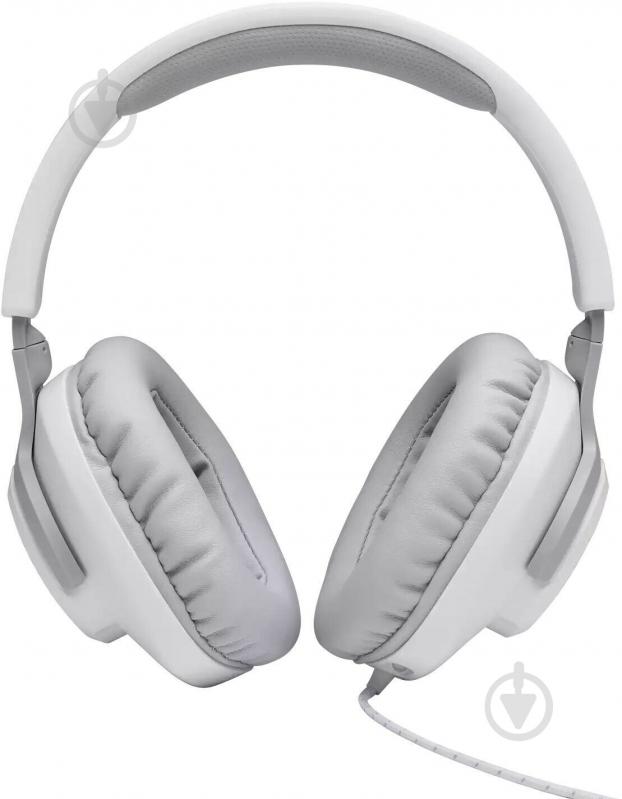 Навушники JBL Quantum 100 (JBLQUANTUM100WHT) white (683992) - фото 2 Навушники JBL Quantum 100 (JBLQUANTUM100WHT) white (683992) - фото 2
