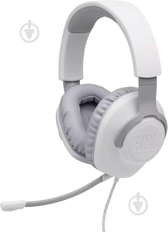 Навушники JBL Quantum 100 (JBLQUANTUM100WHT) white (683992) - фото 7 Навушники JBL Quantum 100 (JBLQUANTUM100WHT) white (683992) - фото 7