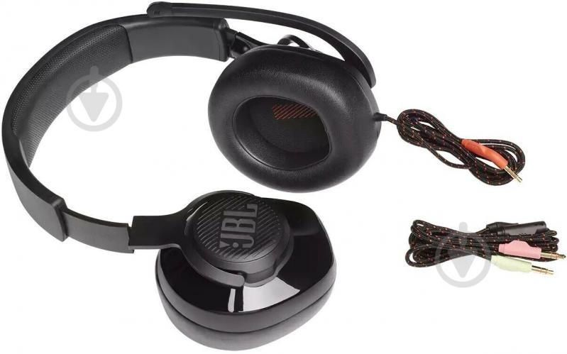 Наушники JBL Quantum 200 (JBLQUANTUM200BLK) black (683993) - фото 3