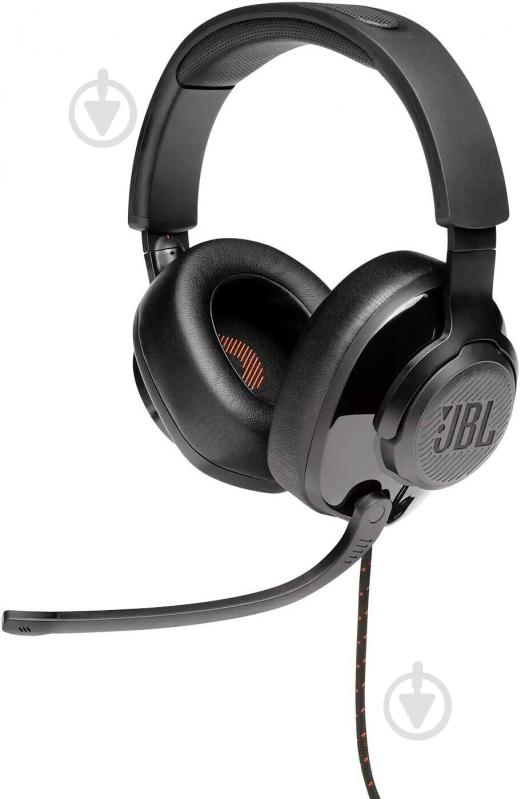 Наушники JBL Quantum 200 (JBLQUANTUM200BLK) black (683993) - фото 1
