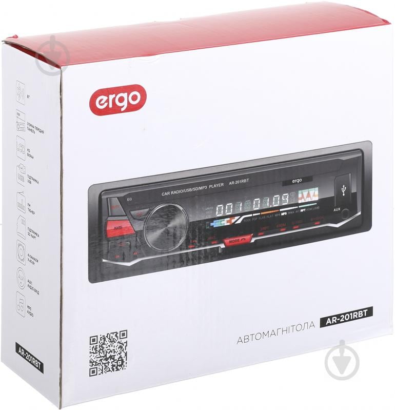 Автомагнітола Ergo AR-201RBT SD/MP3/USB - фото 7