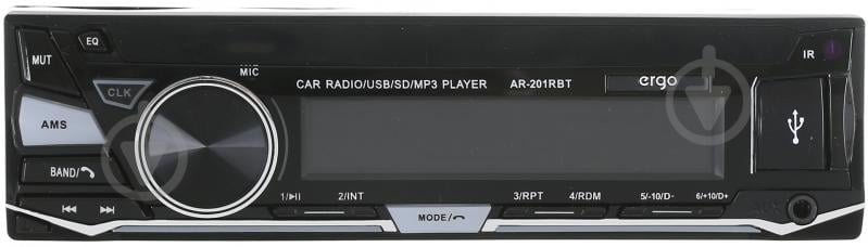 Автомагнітола Ergo AR-201RBT SD/MP3/USB - фото 1