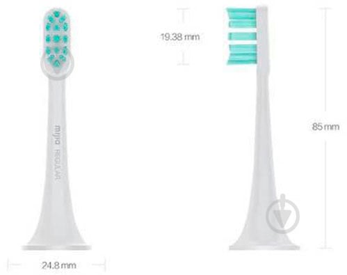 Насадка для электрической зубной щетки Xiaomi MiJia Sound Electric Toothbrush 3 шт. (DDYST01SKS) - фото 3