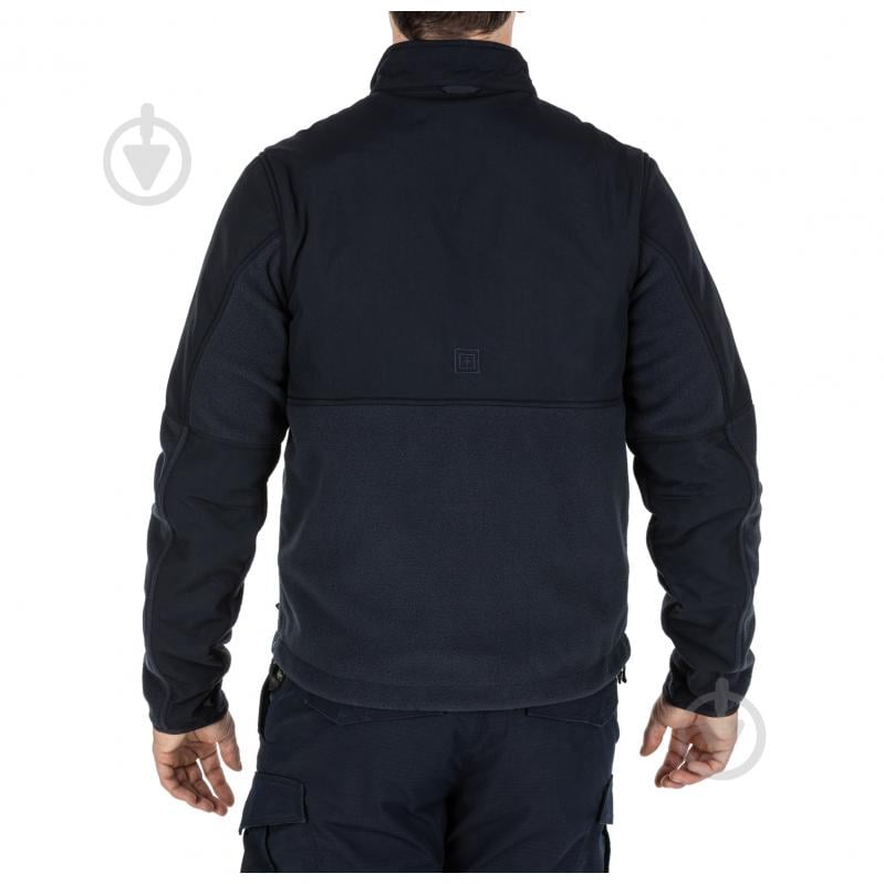 Куртка мужская зимняя 5.11 Tactical тактическая флисовая "Fleece 2.0" 78026-724 р.S dark navy - фото 4