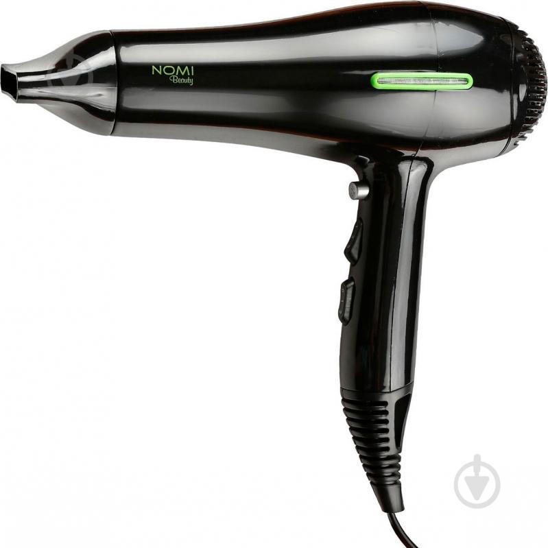Фен Nomi Beauty HD-01 Ionic Black - фото 3 Фен Nomi Beauty HD-01 Ionic Black - фото 3