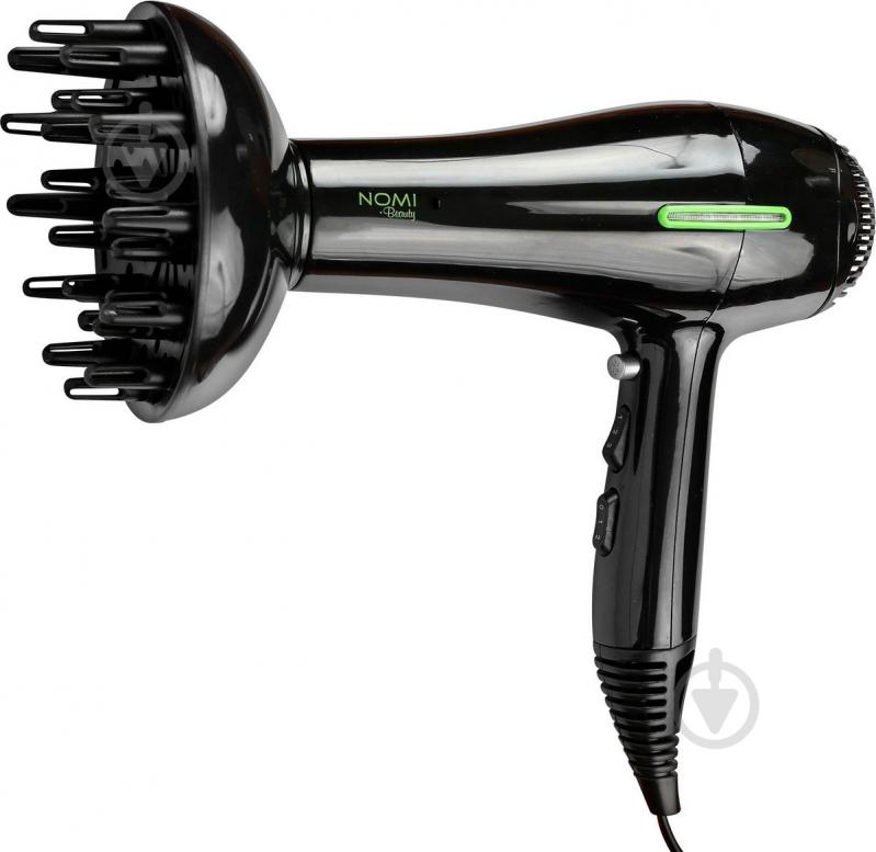 Фен Nomi Beauty HD-01 Ionic Black - фото 1 Фен Nomi Beauty HD-01 Ionic Black - фото 1