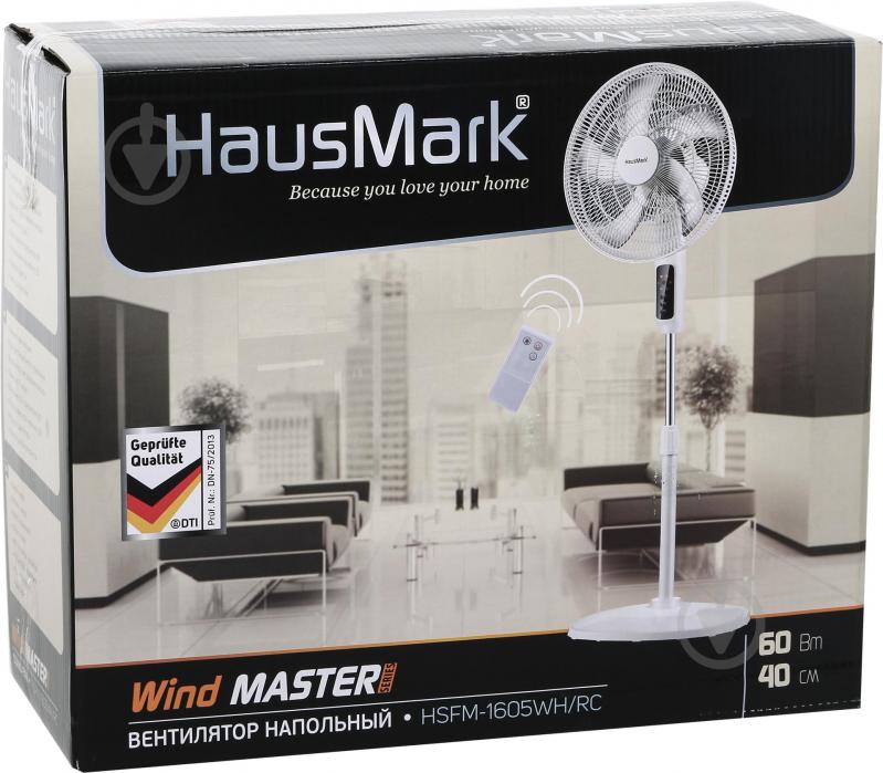 Вентилятор HausMark HSFM-1605WH/RC - фото 7