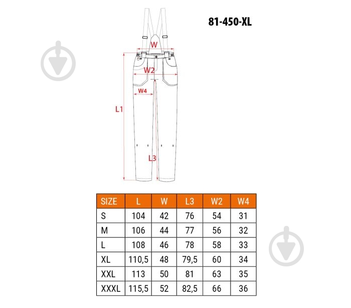 Костюм NEO tools р. XL 81-450 чорний - фото 8