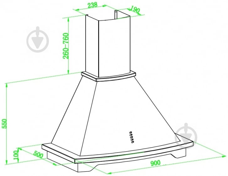 Вытяжка Universo Country BK-900-800 - фото 4