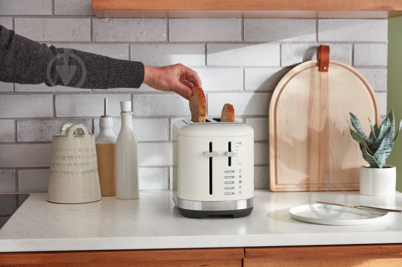 Тостер KitchenAid 5KMT2109EPL порцеляновий білий - фото 8