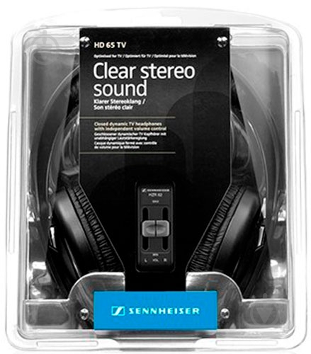 Наушники Sennheiser HD 65 TV black (504685) - фото 4