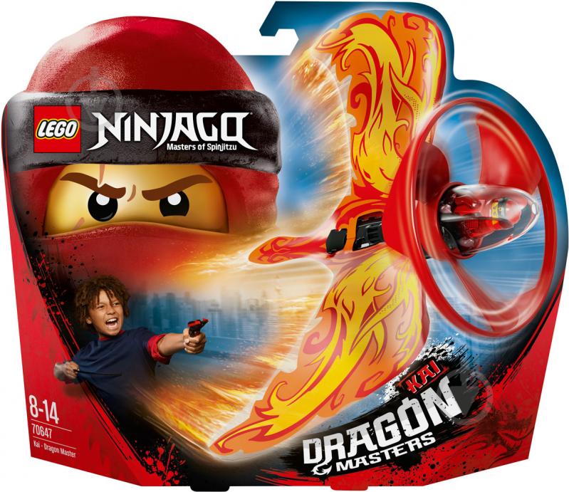 Конструктор LEGO Ninjago Кай – Мастер Дракона 70647 - фото 1