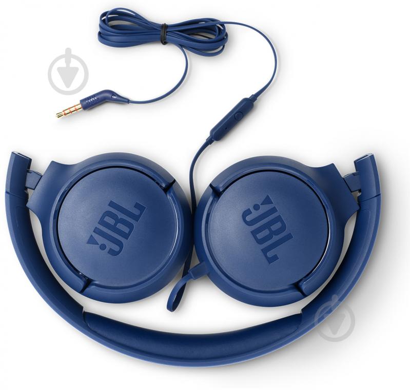 Навушники JBL Tune 500 (JBLT500BLU) blue (406038) - фото 2