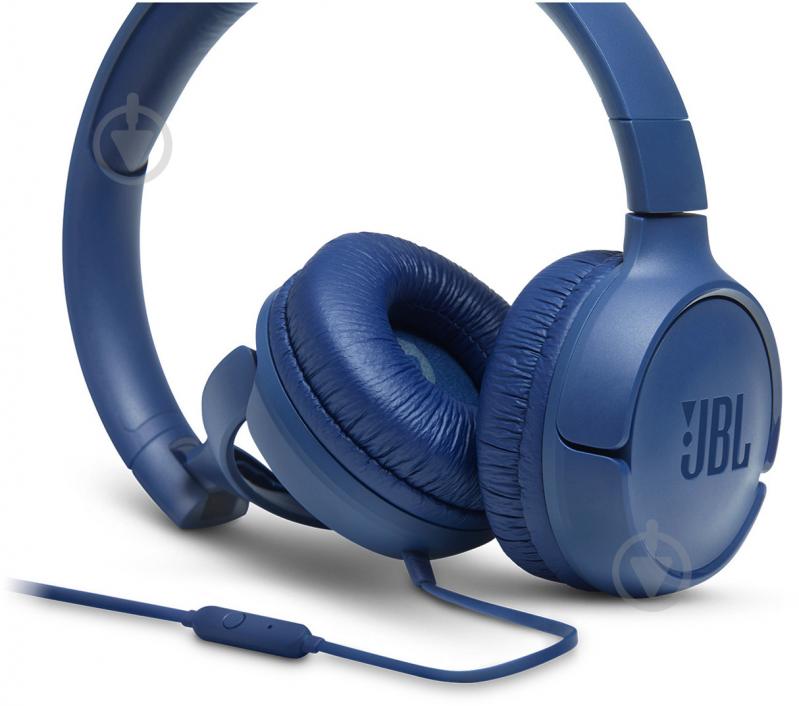 Навушники JBL Tune 500 (JBLT500BLU) blue (406038) - фото 4