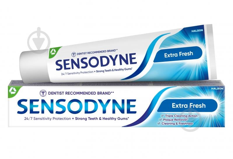 Зубная паста Sensodyne Экстра свежесть 75 мл - фото 1