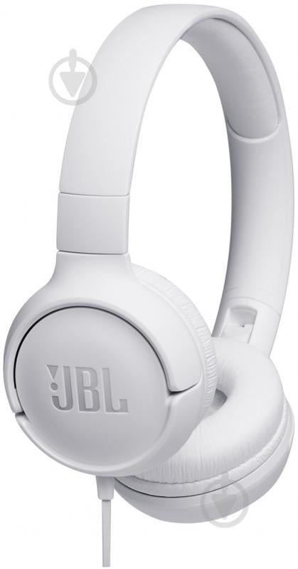 Навушники JBL Tune 500 (JBLT500WHT) white (406036) - фото 2