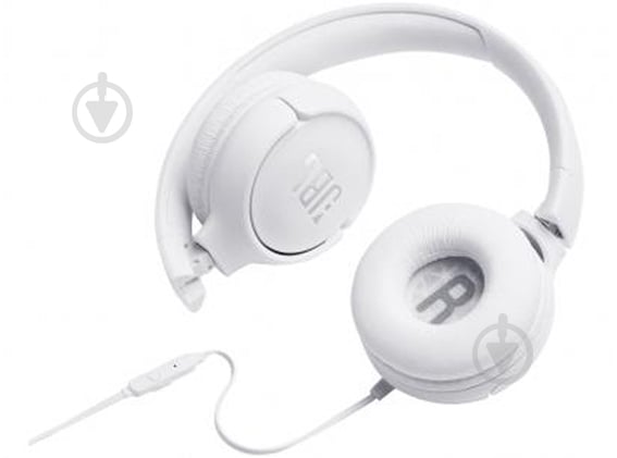 Навушники JBL Tune 500 (JBLT500WHT) white (406036) - фото 5