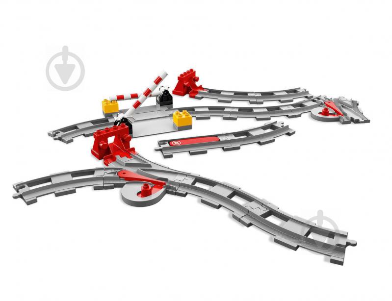 Конструктор LEGO DUPLO Залізничні колії 10882 - фото 3