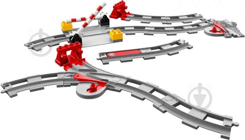 Конструктор LEGO DUPLO Залізничні колії 10882 - фото 9