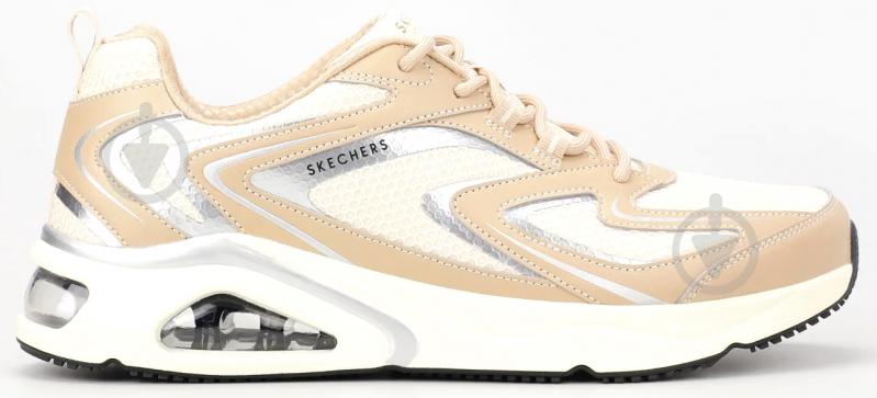 Кроссовки мужские демисезонные Skechers TRES-AIR 183075 TPE р.43 бежевые - фото 1