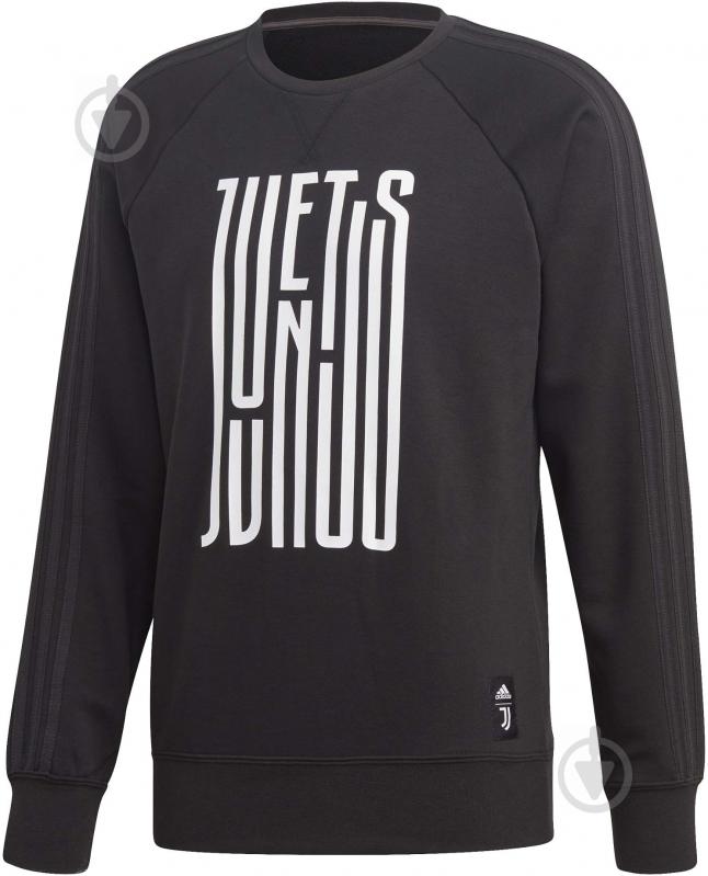 Джемпер Adidas JUVE GRA CR SWT FR4218 р. 2XL черный - фото 1