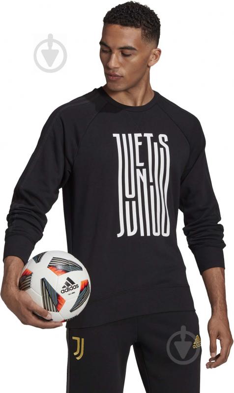 Джемпер Adidas JUVE GRA CR SWT FR4218 р. 2XL черный - фото 6