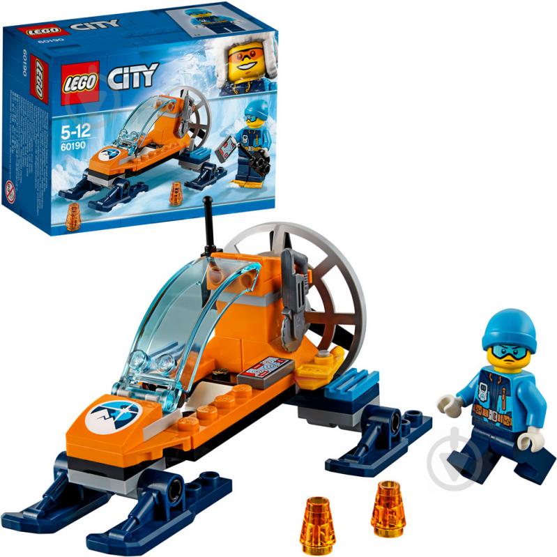 Конструктор LEGO City Арктика: Аэросани 60190 - фото 2