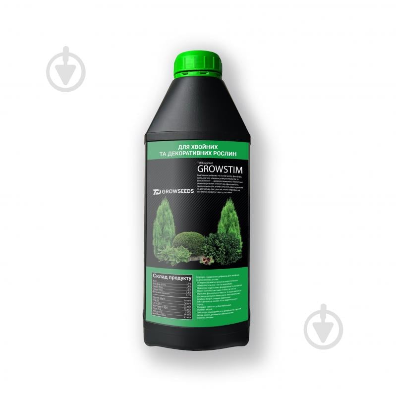 Добриво PLANTIN Growstim Rougevert для хвойних та декоративних рослин 1 л - фото 1 Добриво PLANTIN Growstim Rougevert для хвойних та декоративних рослин 1 л - фото 1