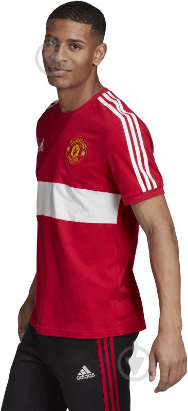 Футболка Adidas MUFC 3S TEE FR6640 р.S красный - фото 7