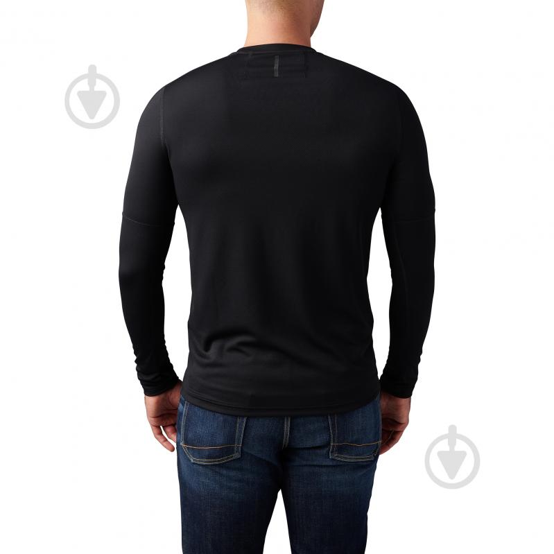 Термореглан 5.11 Tactical "Tropos Long Sleeve Baselayer Top" 40183-019 р.М black - фото 3