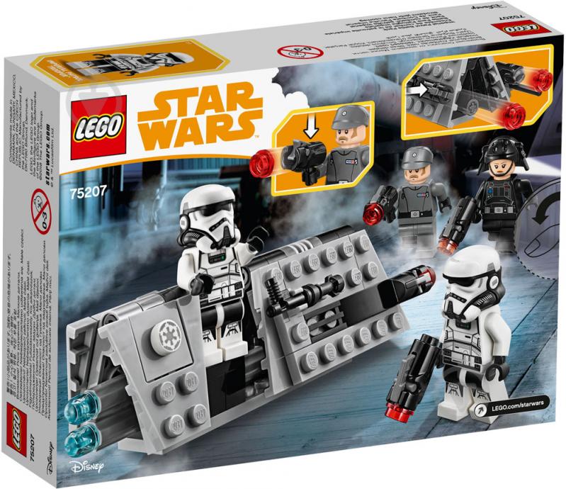 Конструктор LEGO Star Wars Бойовий набір імперського патруля 75207 - фото 6