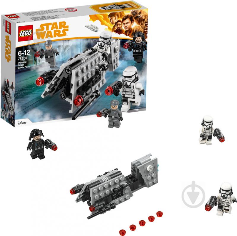Конструктор LEGO Star Wars Бойовий набір імперського патруля 75207 - фото 2