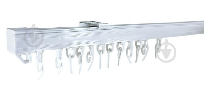 Карниз стельовий Karniz plus одинарний 210 см 1 шт. - фото 1 Карниз стельовий Karniz plus одинарний 210 см 1 шт. - фото 1