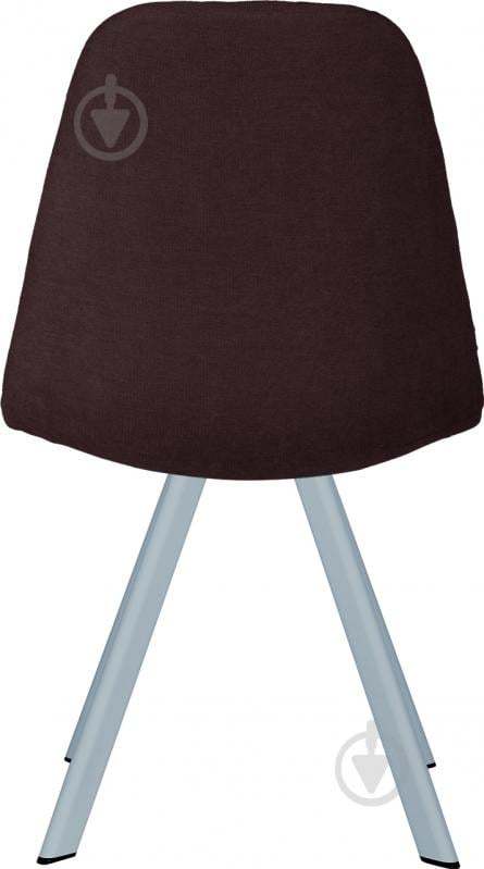Стул обеденный Nowy Styl LIYA 4L ALU (BOX-1) RMB SORO-28 темно-коричневый / алюминий - фото 5