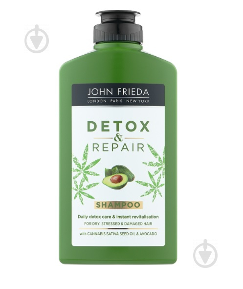 Шампунь-детокс John Frieda Detox & Repair 250 мл - фото 1