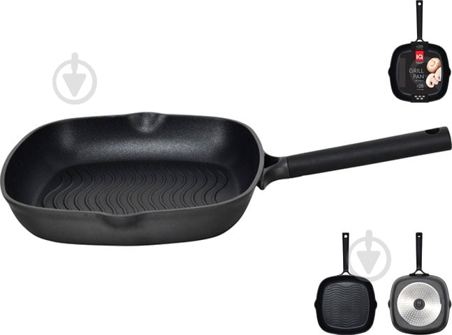 Сковорода IQ Be Traditional 28 см IQ—1145—28 g - фото 1 Сковорода IQ Be Traditional 28 см IQ—1145—28 g - фото 1