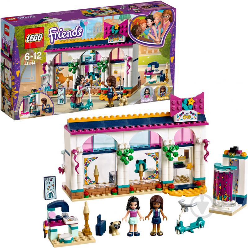 Конструктор LEGO Friends Крамничка аксесуарів Андреа 41344 - фото 2