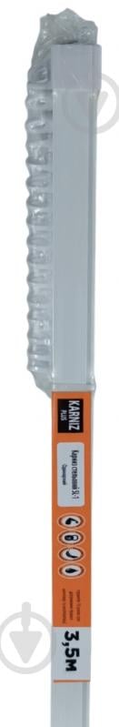 Карниз стельовий Karniz plus одинарний 350 см 1 шт. - фото 4 Карниз стельовий Karniz plus одинарний 350 см 1 шт. - фото 4