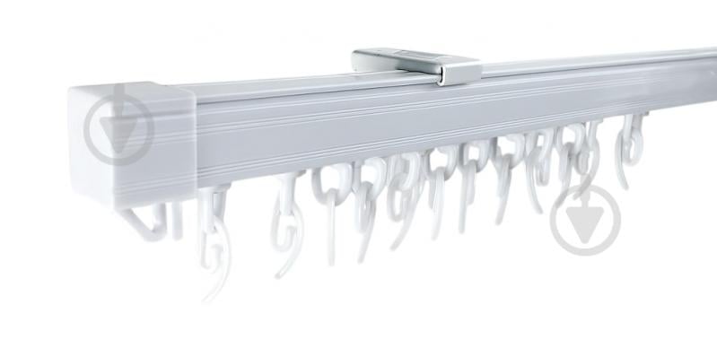 Карниз стельовий Karniz plus одинарний 350 см 1 шт. - фото 2 Карниз стельовий Karniz plus одинарний 350 см 1 шт. - фото 2