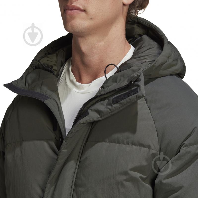 Пуховик чоловічий Adidas PUFFER DOWN COA FT2487 р.S чорний - фото 6