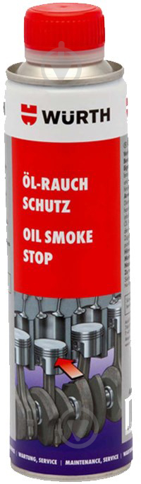 Присадка WURTH для зменшення димності бензинових та дизельних двигунів 5861301300 300 мл - фото 1